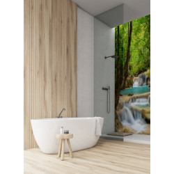 PANEL SZKLANY DO ŁAZIENKI - LAS WODOSPAD