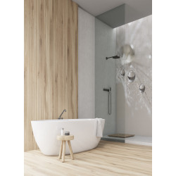 PANEL SZKLANY DO ŁAZIENKI - DMUCHAWIEC KROPLE