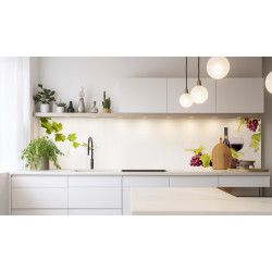 PANEL SZKLANY DO KUCHNI 200x50 cm WINO