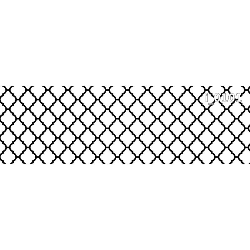 PANEL SZKLANY DO KUCHNI 200x50 cm KONICZYNA MAROKO