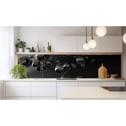 PANEL SZKLANY DO KUCHNI 200x50 cm KULE