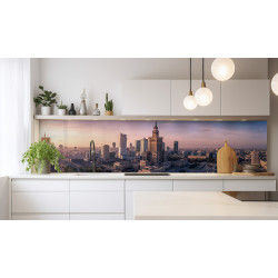 PANEL SZKLANY DO KUCHNI 200x50 cm WARSZAWA