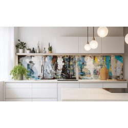 PANEL SZKLANY DO KUCHNI 200x50 cm FARBY