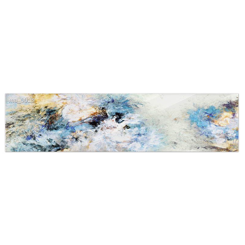 PANEL SZKLANY DO KUCHNI 200x50 cm MODERN ART
