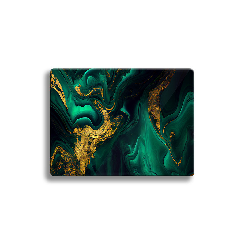 Deska szklana Green&Gold Marble