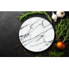 Deska szklana okrągła Marble