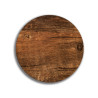 Deska szklana okrągła Drewno