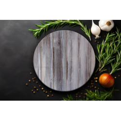 Deska szklana okrągła Malowane Drewno