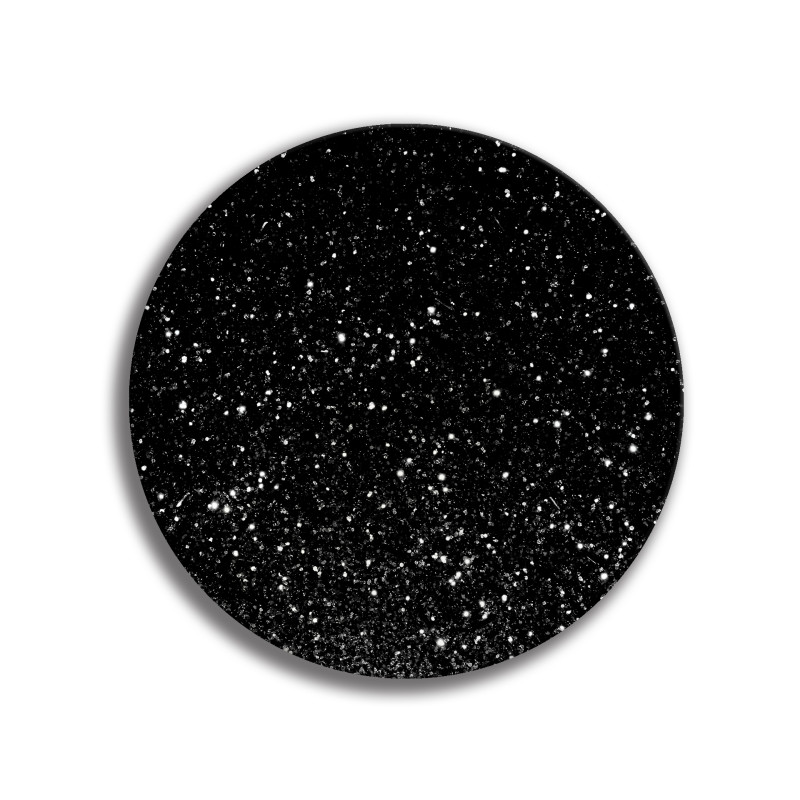 Deska szklana okrągła Brokat