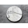 Deska szklana okrągła Marmur
