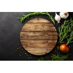 Deska szklana okrągła Deski