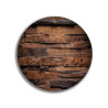 Deska szklana okrągła Ciemne Deski