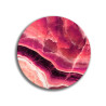 Deska szklana okrągła Różowy Agat