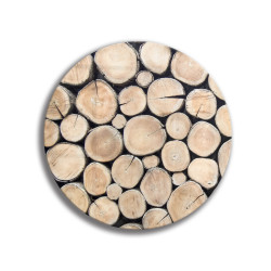 Deska szklana okrągła Pnie