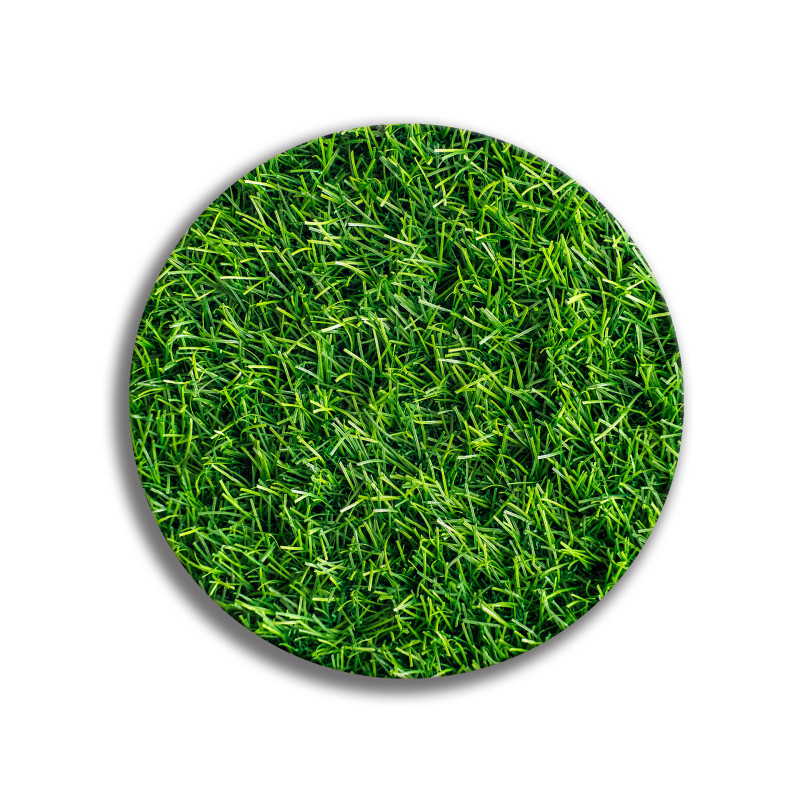 Deska szklana okrągła Trawa