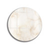 Deska szklana okrągła Marmur Beżowy v2