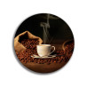 Deska szklana okrągła Filiżanka
