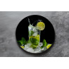 Deska szklana okrągła Limonka Drink