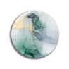 Deska szklana okrągła Akwarela