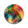 Deska szklana okrągła Kolorowa
