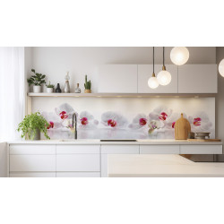 PANEL SZKLANY DO KUCHNI 200x50 cm STORCZYKI