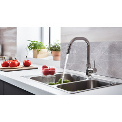 PANEL SZKLANY DO KUCHNI 60x30 cm MARMUR SZARY