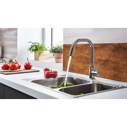 PANEL SZKLANY DO KUCHNI 60x30 cm DREWNO