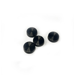 PANEL SZKLANY DO KUCHNI 60x60 cm PRZEZROCZYSTY 6mm CZARNE PINY