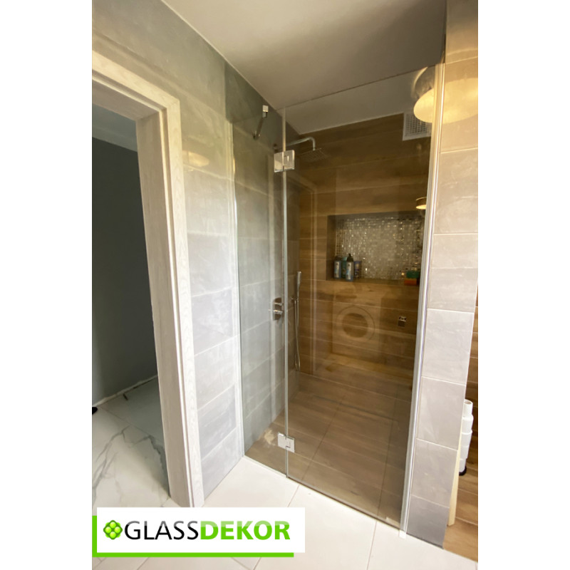 Kabina Otwierana Silver Clear