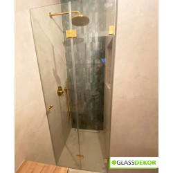 Kabina Składana Gold Clear