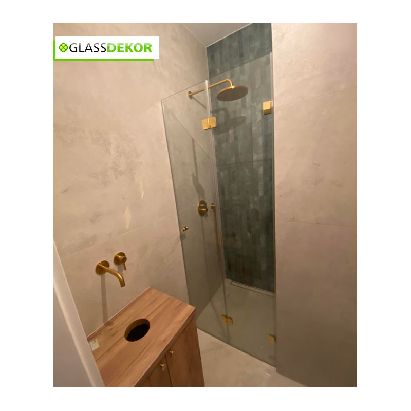 Kabina Składana Gold Clear