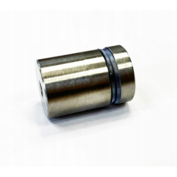 PANEL SZKLANY DO KUCHNI 70x50cm BIAŁY 6mm SREBRNE DYSTANSE