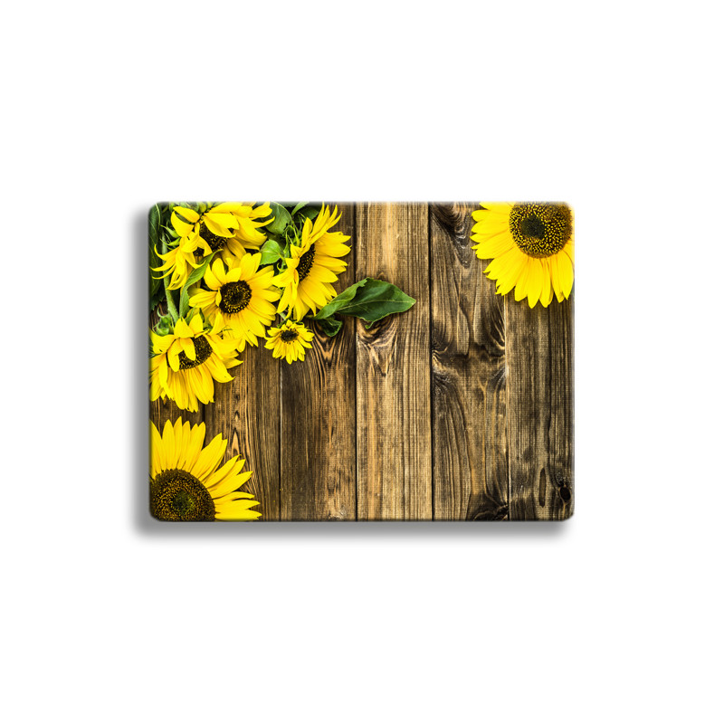 Deska szklana Sunflowers